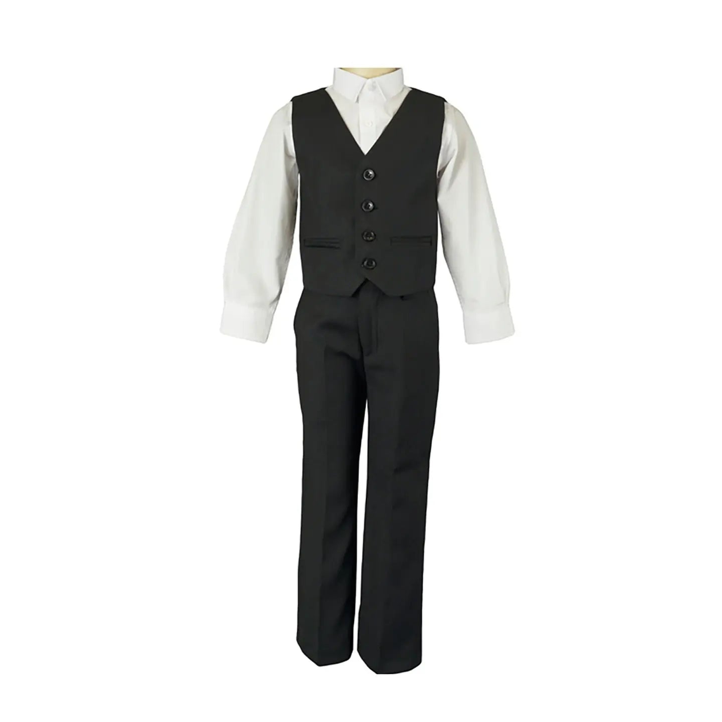 3 Piece Formal Black Suit Set (3M to 7Y)
