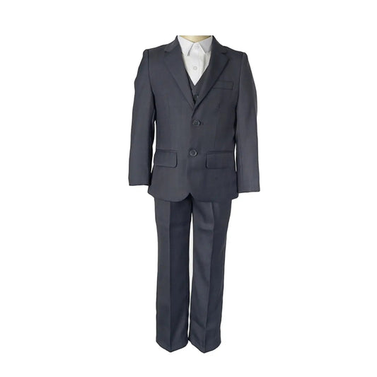 4 Piece Formal Grey Suit Set (6M to 7Y)