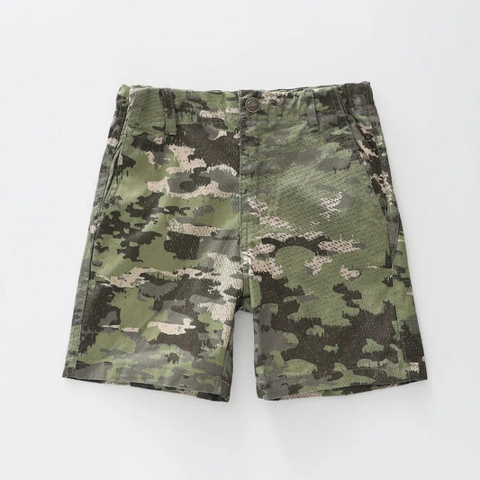 Camo Print Shorts