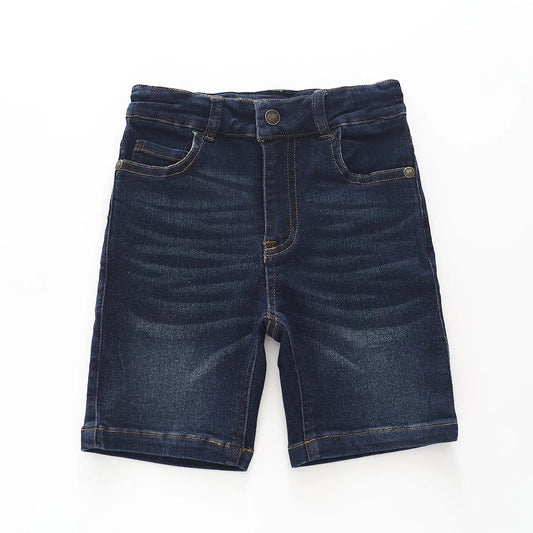 Dark Denim Shorts