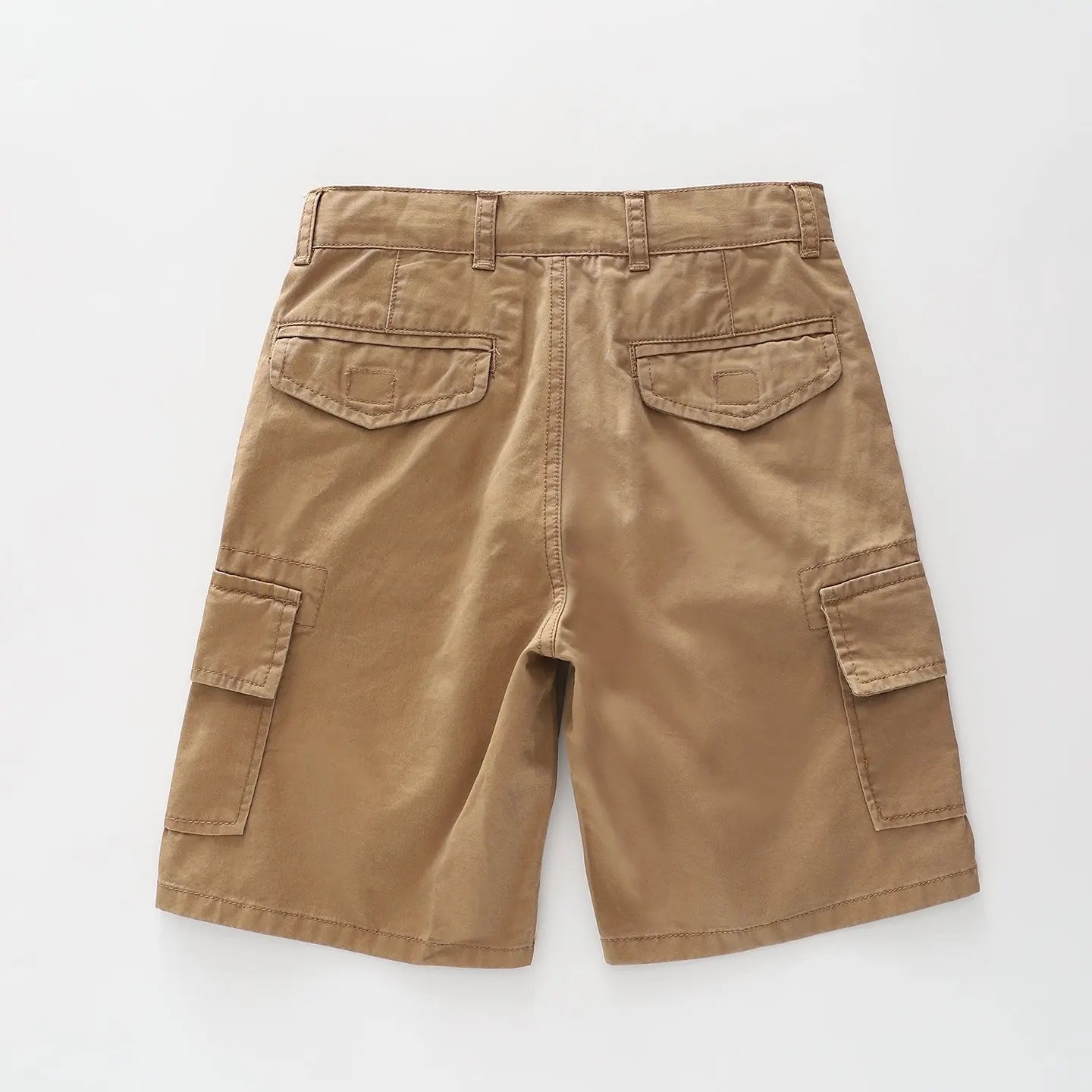Kids Brown Cargo Shorts