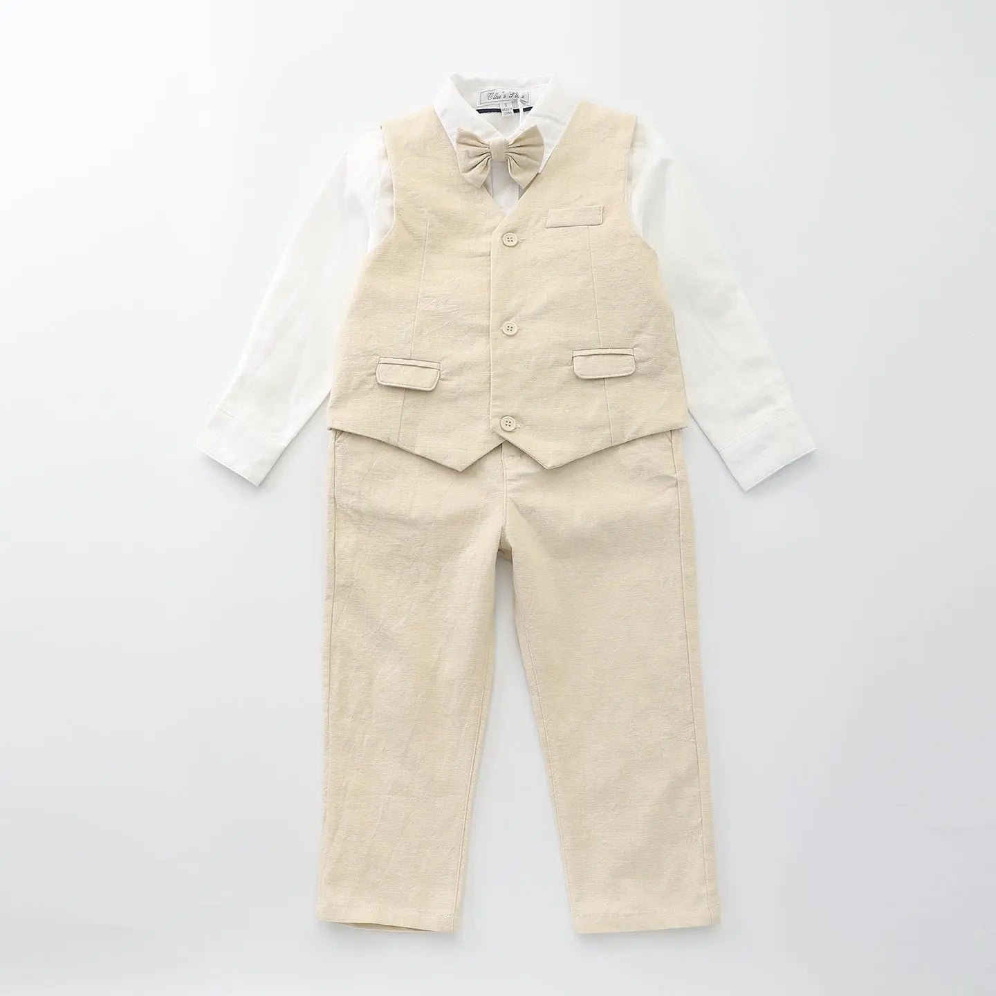 Beach Linen 3 Piece Suit