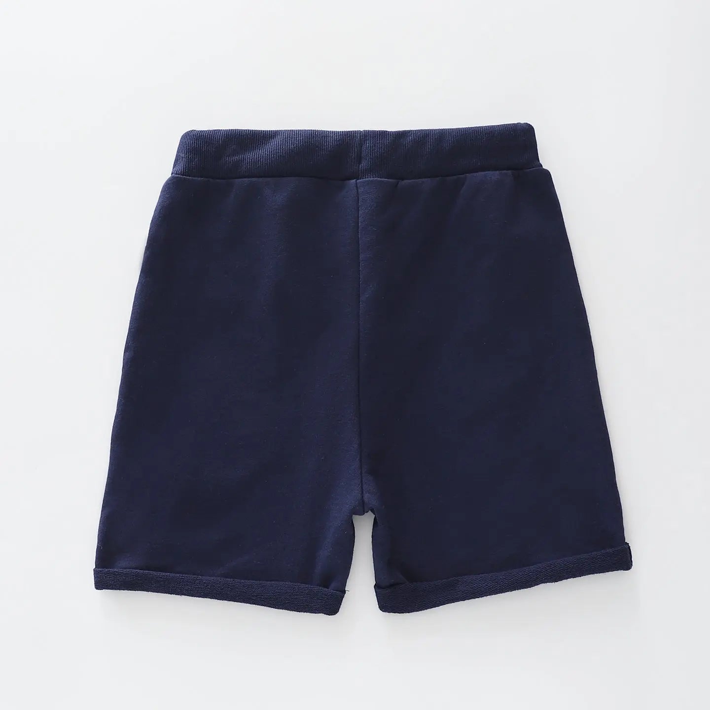 Navy Blue Jogger Shorts
