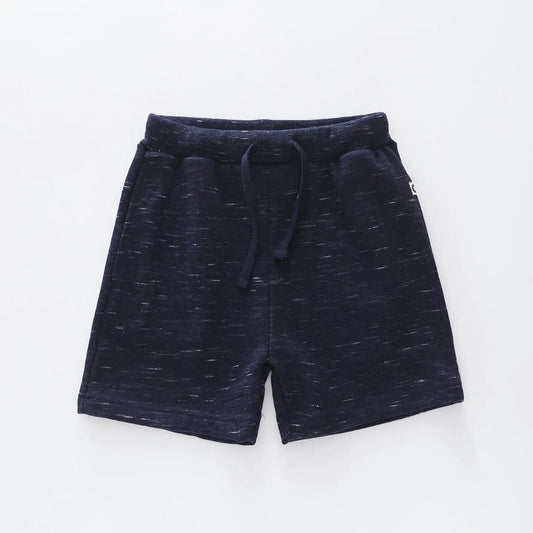 Navy Marle Shorts