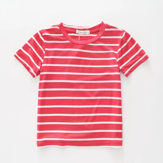 Red Stripe Kids T-shirt