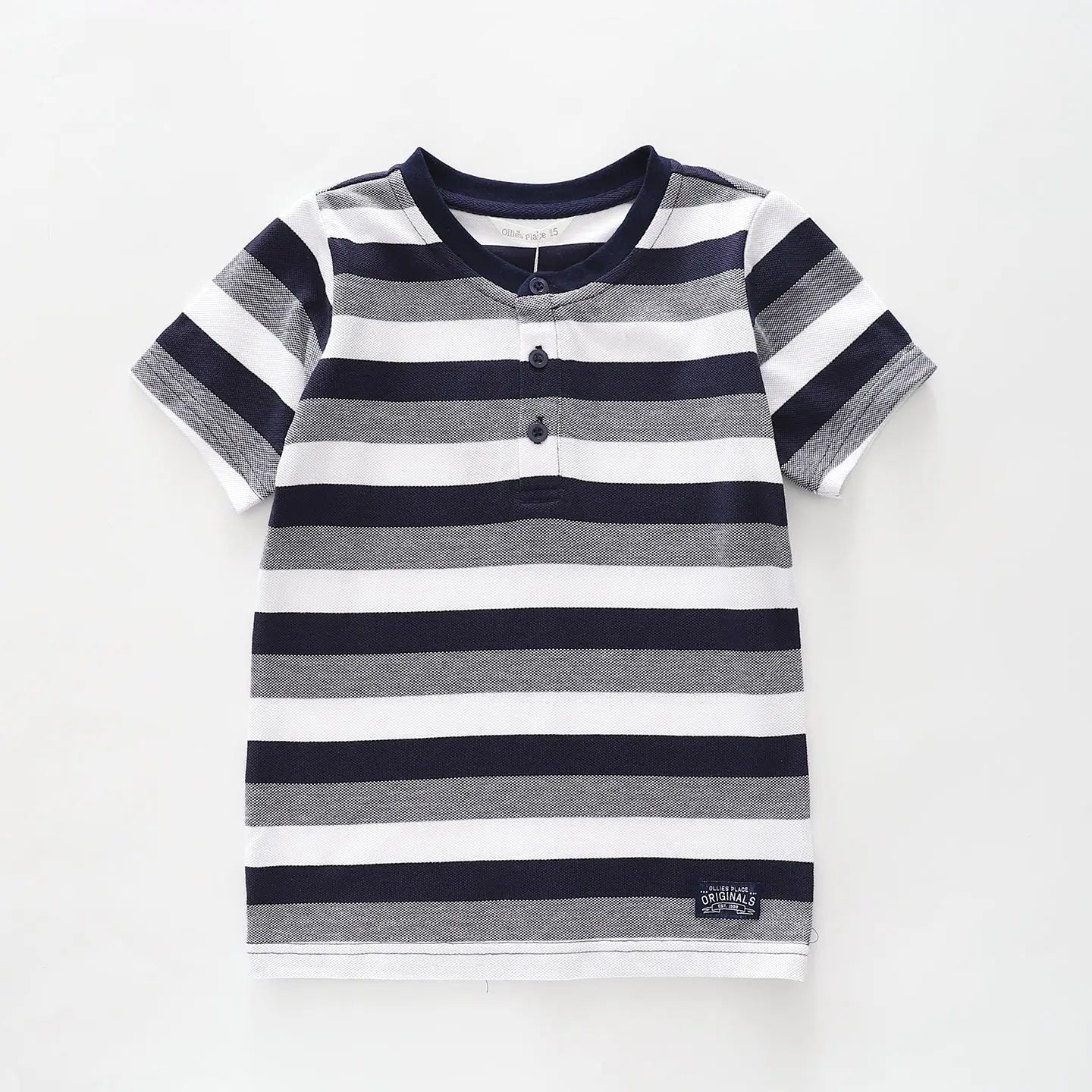 Stripes Henley Top